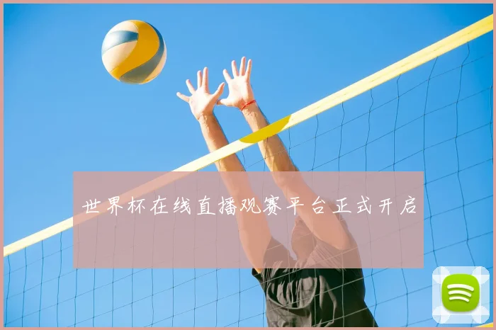 世界杯在线直播观赛平台正式开启